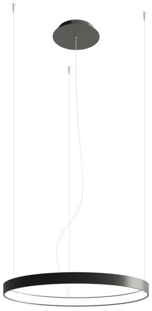 SOLLUX TH. 108 Kronleuchter RIO schwarz 4000K L: 550, B: 550, H: 1500, LED/30W, Bild 1