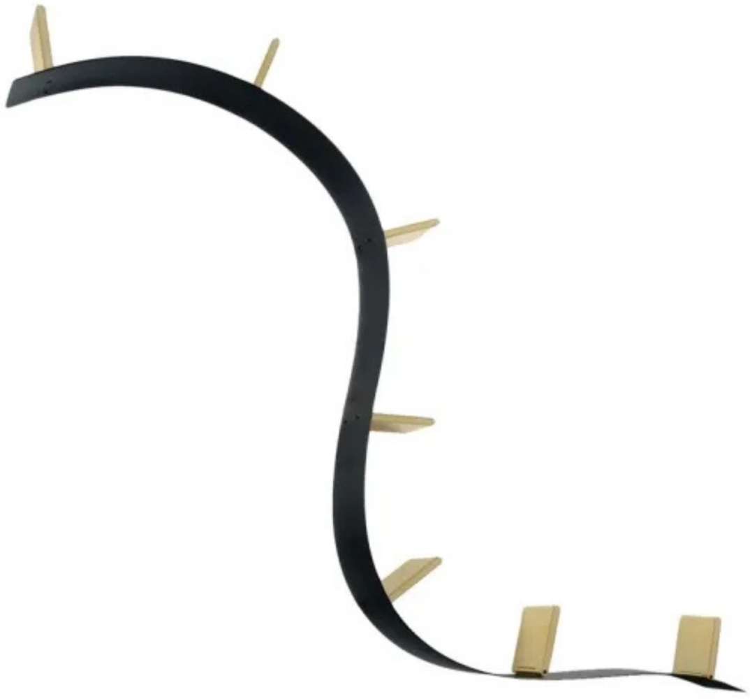 Kartell Popworm, Bambus, schwarz, 20 x 19 x 320 cm Bild 1