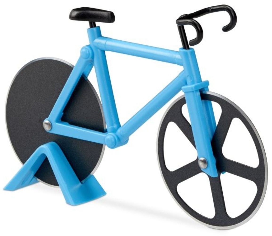 2 x Fahrrad Pizzaschneider blau 10048851 Bild 1