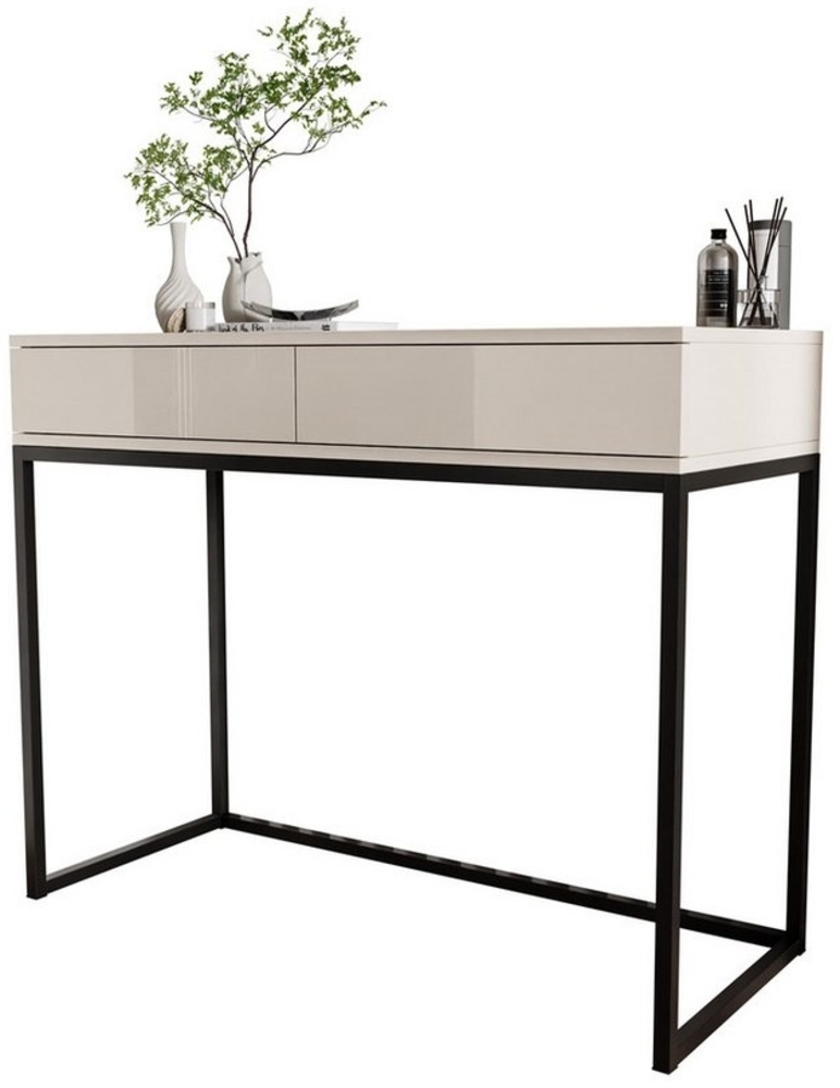 Lookway Konsolentisch BLANCO GLAMOUR Konsole in Kaschmir auf Gestell (1x Konsole), Breite: 100 cm Bild 1