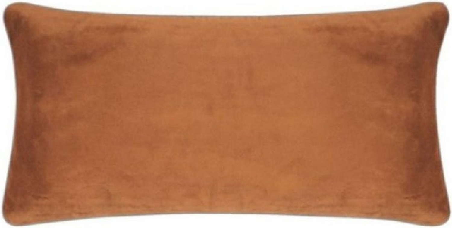 PAD Kissenhülle Samt Elegance Cognac Braun (25x50 cm) 10127-C70-2550 Bild 1