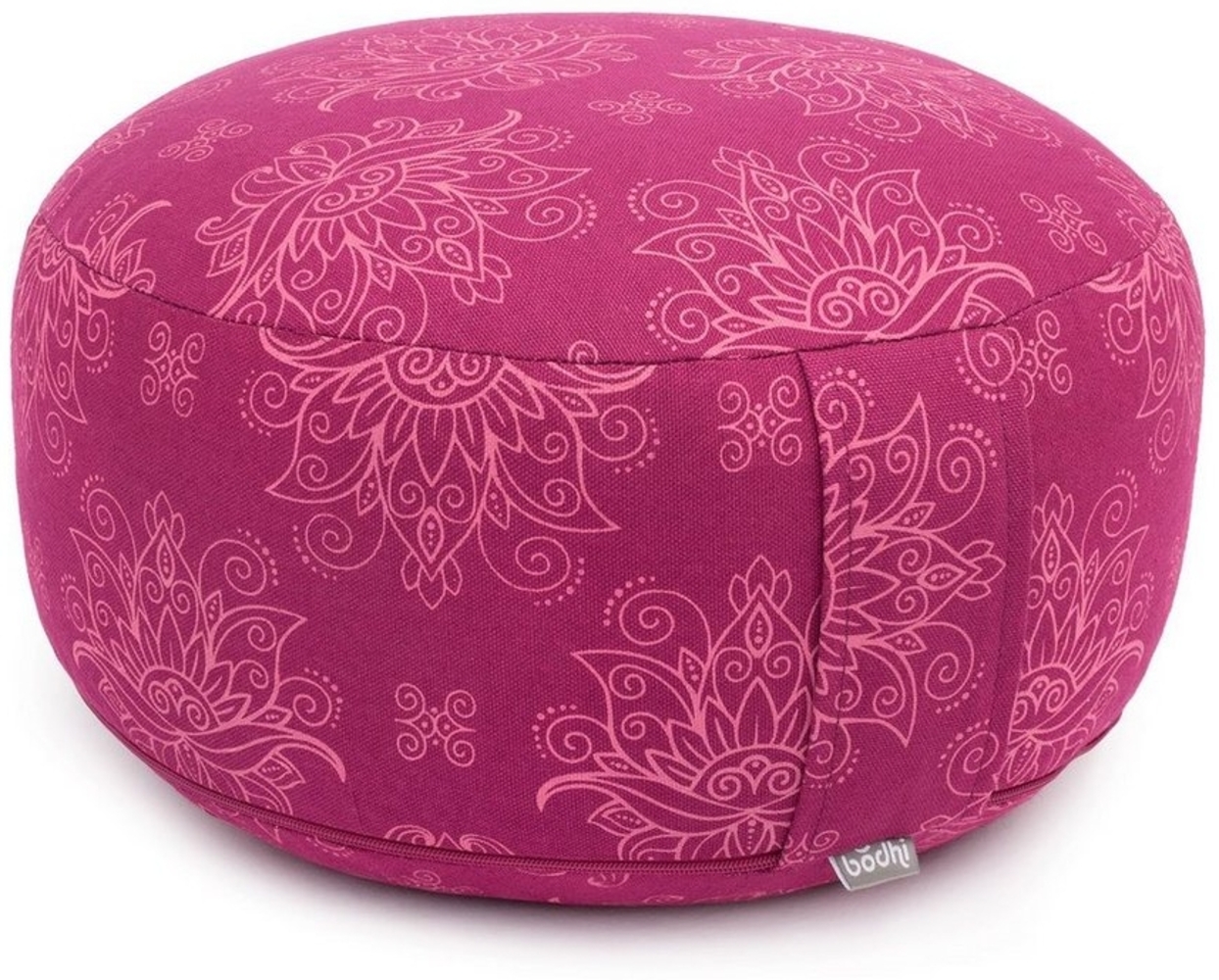 bodhi Meditationskissen Meditationskissen RONDO, 32x20 cm Lotus, berry, Kapok Bild 1