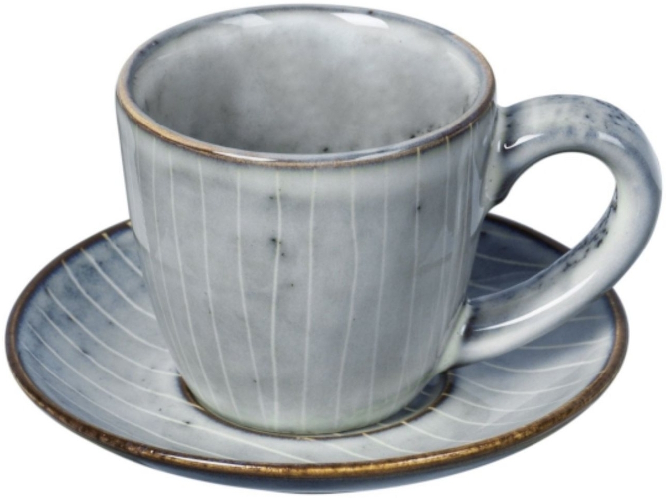 Broste Copenhagen Espressotasse mit Untertasse Nordic Sea (2-teilig) 14533456 Bild 1