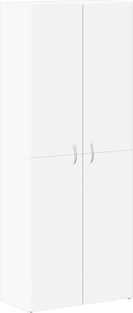 vidaXL Aktenschrank Weiß 60x32x153 cm Holzwerkstoff 3276644 Bild 1