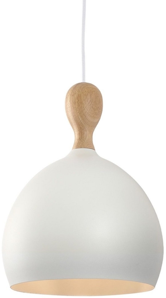 Halo Design 742929 Pendelleuchte Dueodde Metall E27 weiß 24cm Bild 1