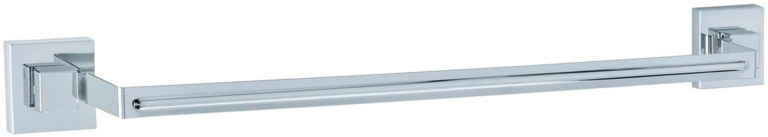 WENKO UNO QUADRO Handtuchhalter, Edelstahl, Befestigen ohne bohren, Vacuum-Loc® Bild 1