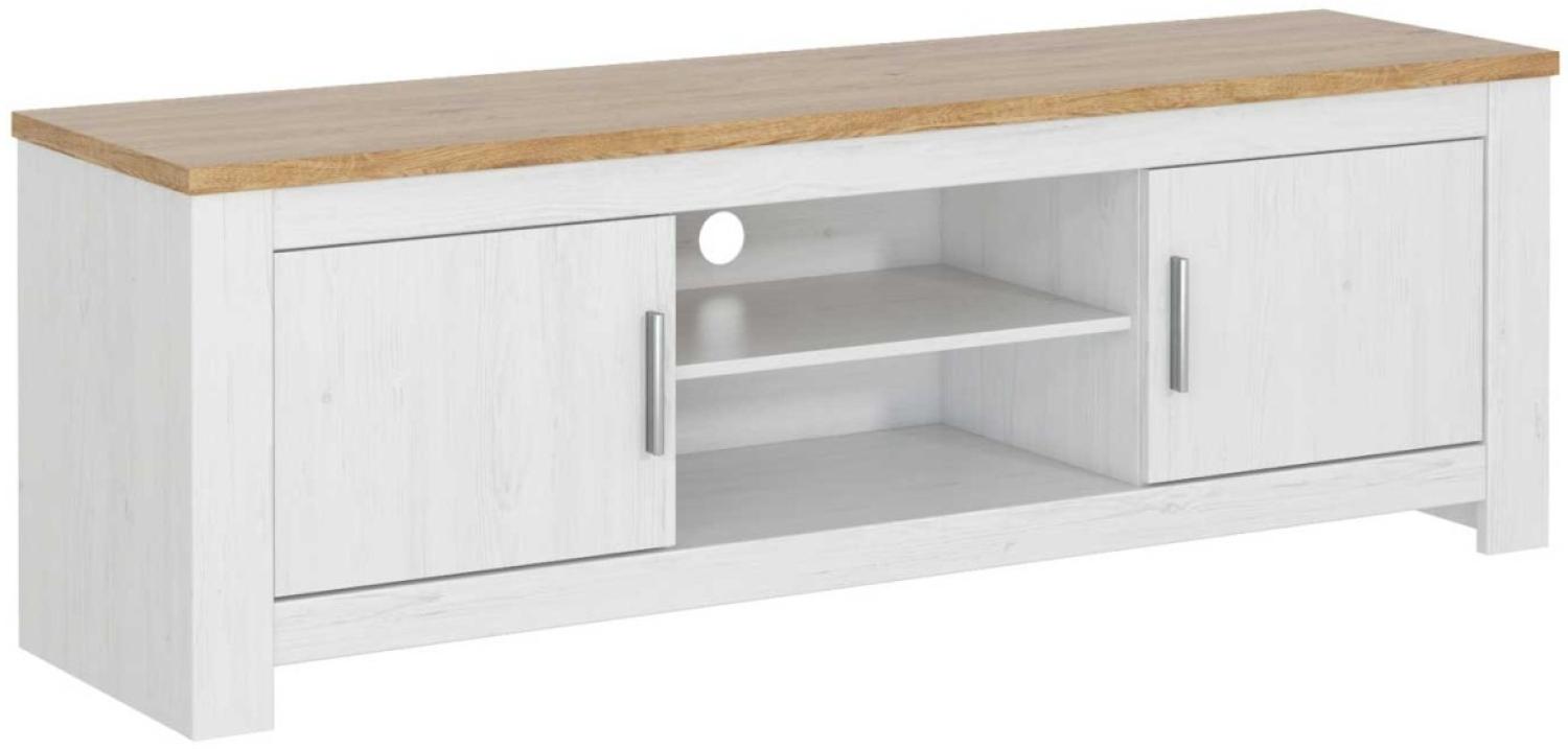 Lowboard TV-Unterschrank Alabama 169x43x42cm Andersen Pinie Bernstein Oak Bild 1