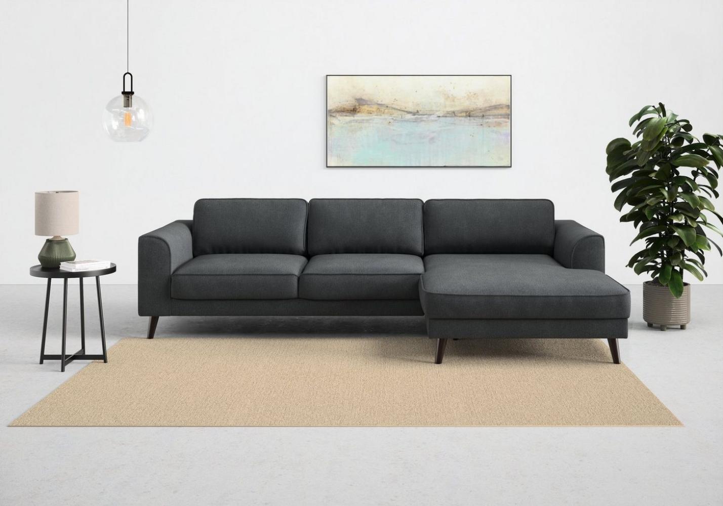 TRENDMANUFAKTUR Ecksofa Lumber Jack, elegantes Designsofa, L-Form, wahlweise mit Bettfunktion u. Bettkasten Bild 1