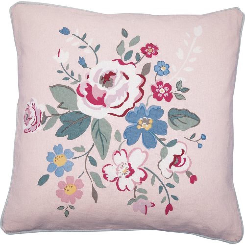 Greengate Kissenhülle Inge-Marie Pieceprinted Pale Pink (50x50cm) COTCUS50PINM1902 Bild 1