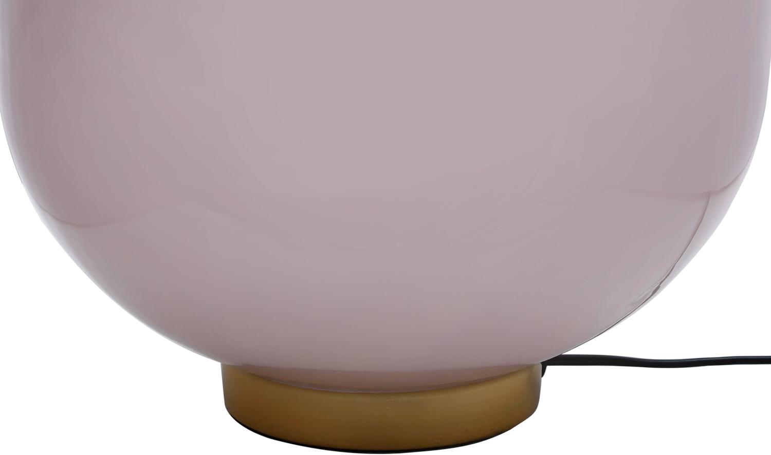 Tischlampe Art Deco 125 Altrosa / Gold Bild 1