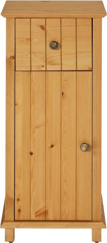 Home affaire Unterschrank Vili Breite 34 cm, Badezimmerschrank aus Massivholz, Kiefernholz Bild 1