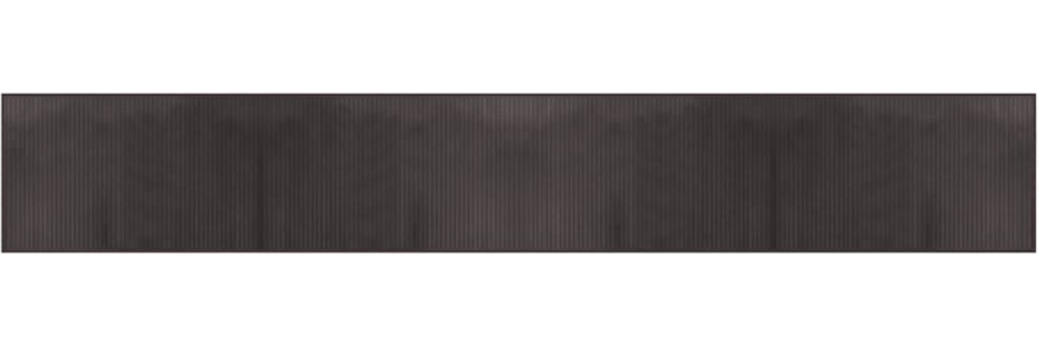 vidaXL Teppich Rechteckig Dunkelbraun 60x400 cm Bambus 376851 Bild 1