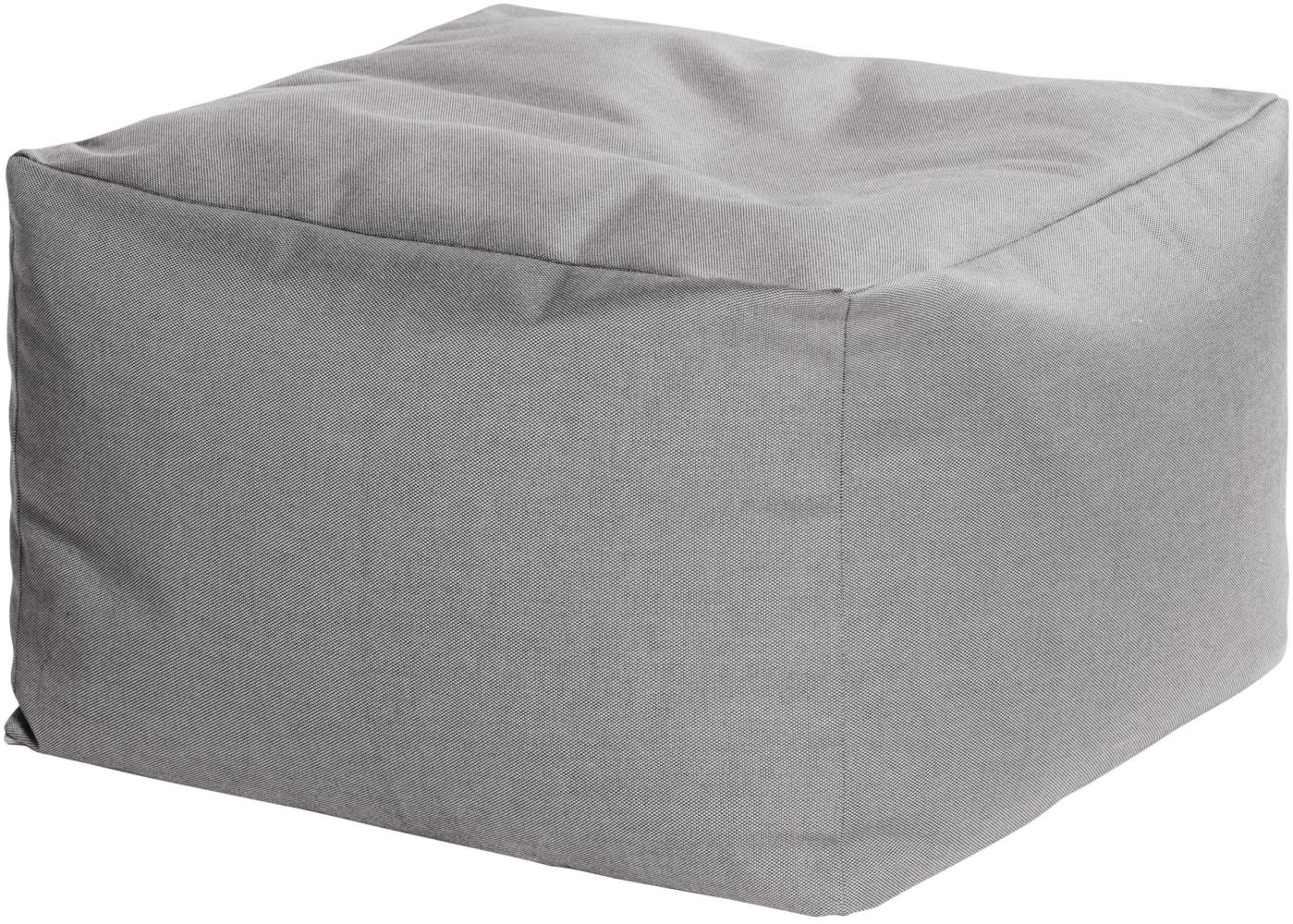 MAGMA Sitzsack Magma Sitzkissen Loft OUTSIDE 80 x 80 x 45 hellgrau Bild 1