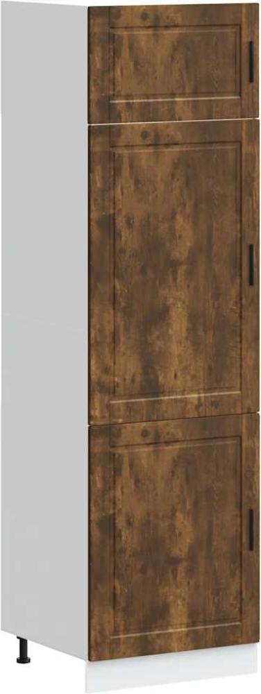 vidaXL Küchenschrank Porto Räuchereiche Holzwerkstoff 854112 Bild 1