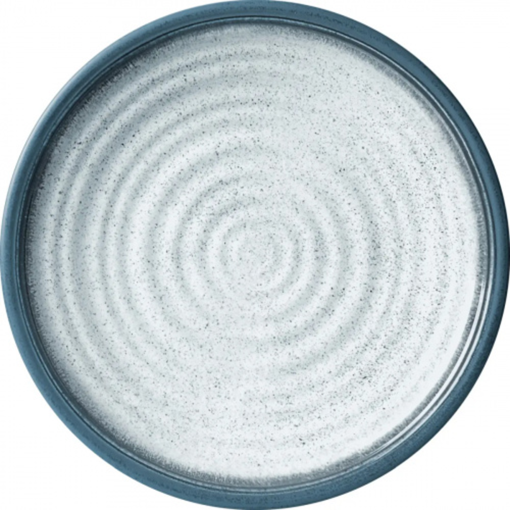 Brunner Essteller Melamin Tuscany 25 Cm Creme/Blau Bild 1