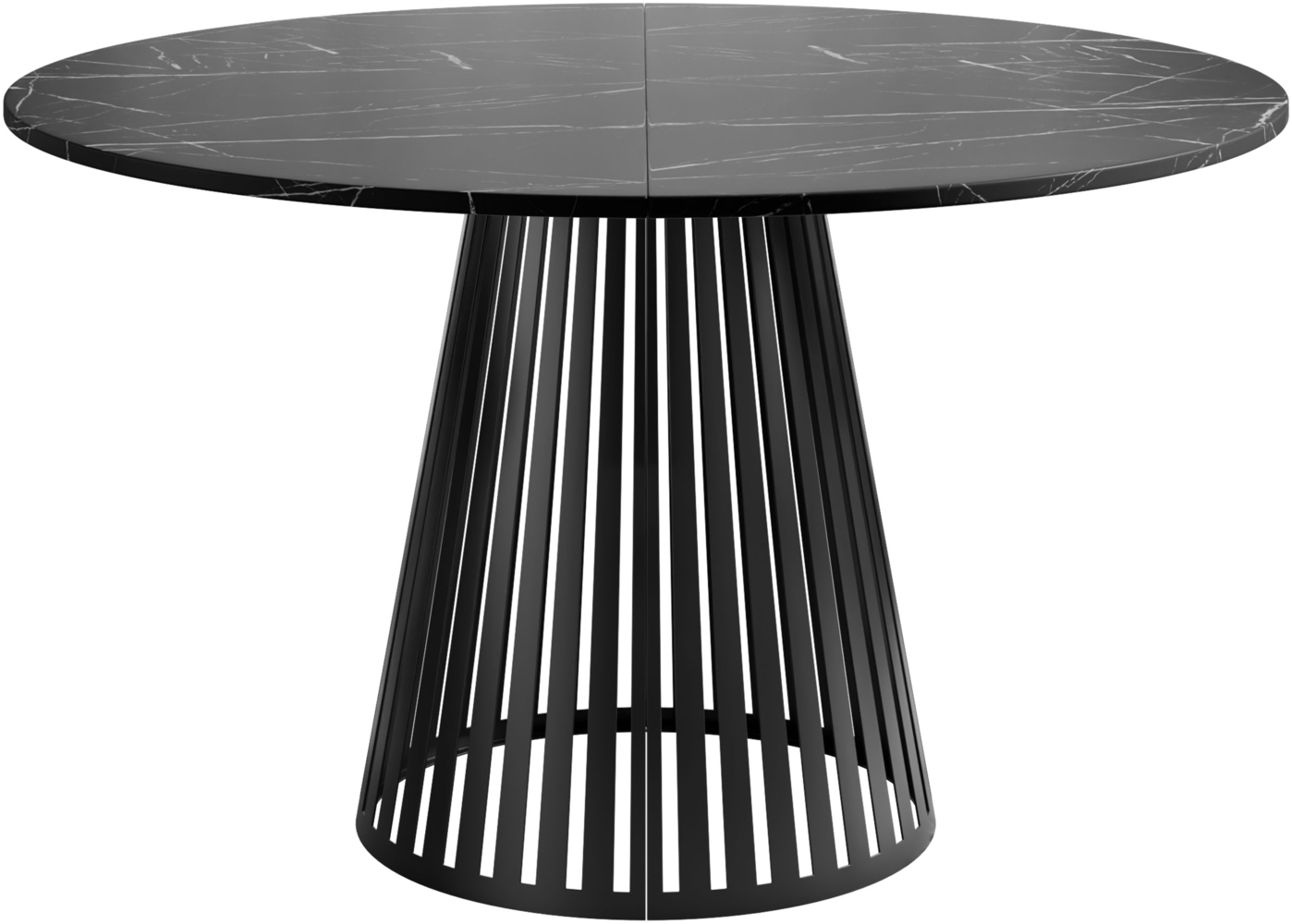 Esstisch Cumair 100 (Farbe: Schwarz / Black Pietra Grigia) Bild 1