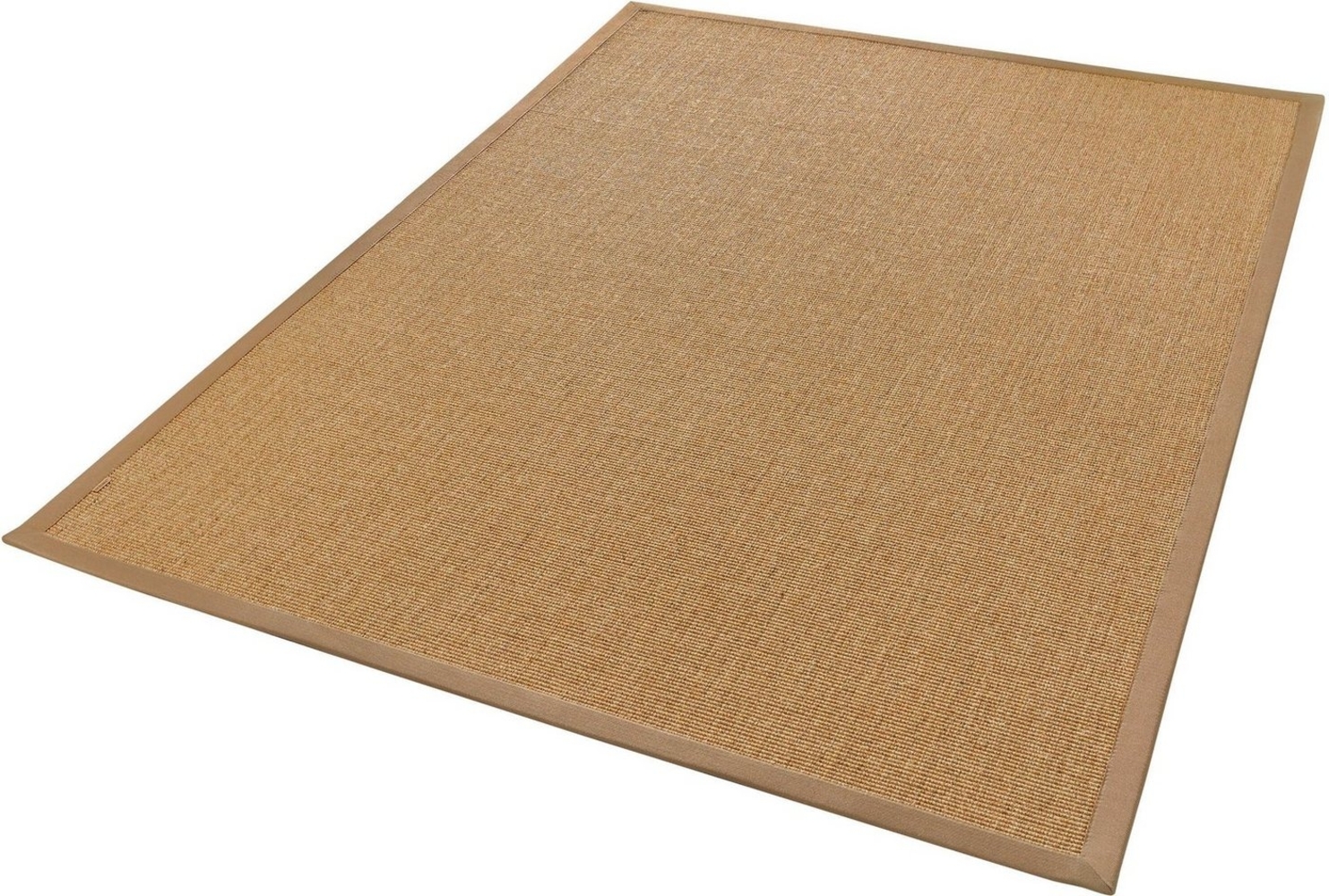 Dekowe Sisalteppich Mara S2 mit Bordüre, rechteckig, Höhe: 5 mm, Flachgewebe, Material: 100% Sisal, Wohnzimmer, Kundenliebling Bild 1