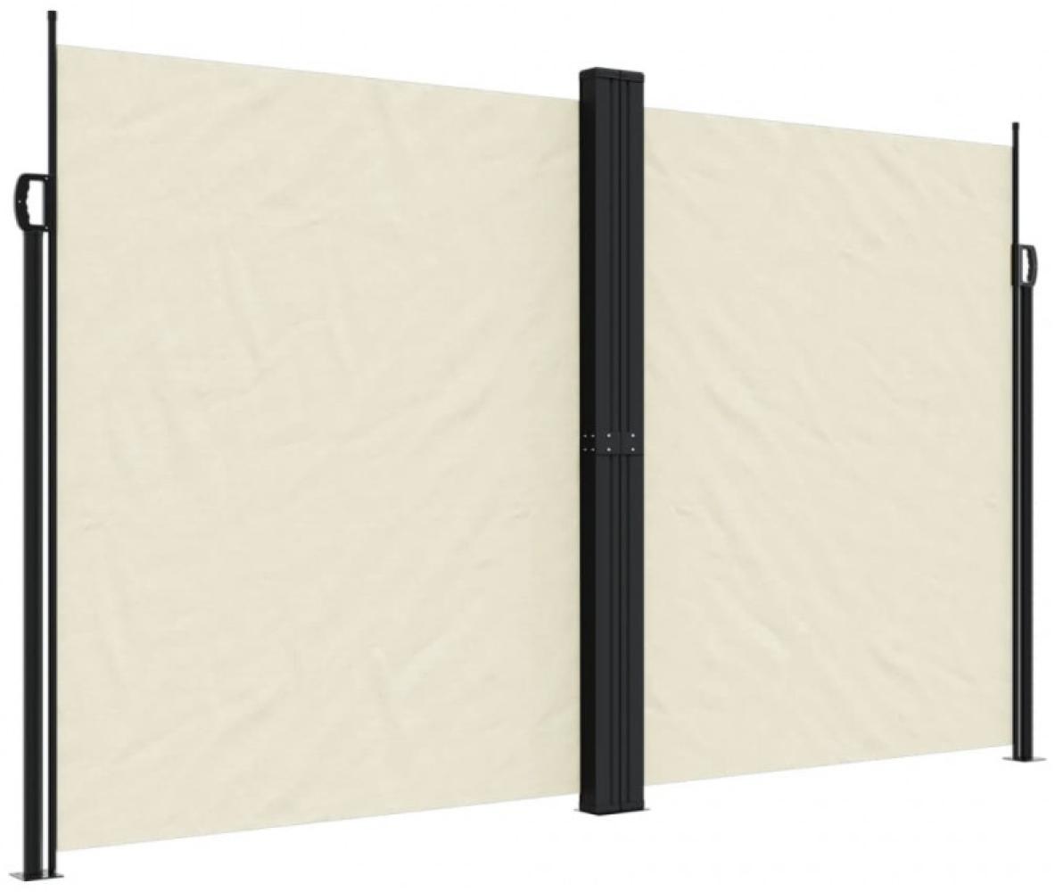 vidaXL Seitenmarkise Ausziehbar Creme 200x600 cm 4004655 Bild 1