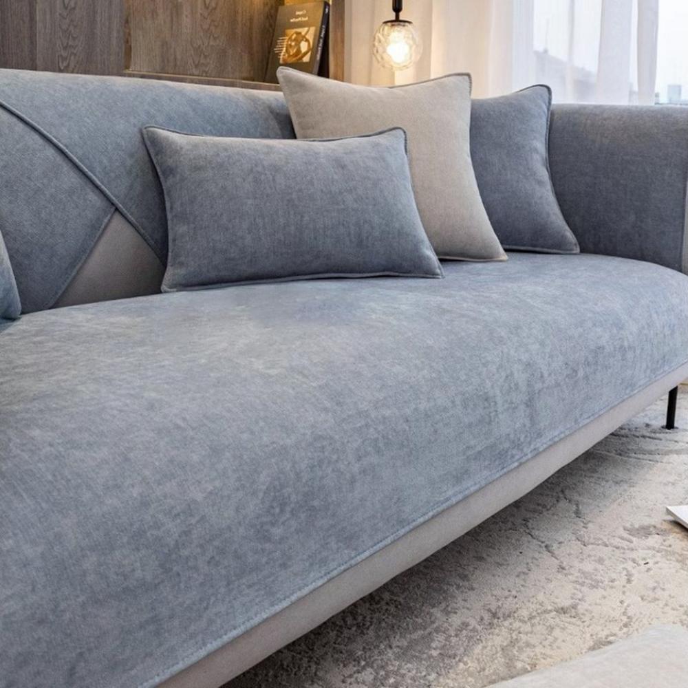 Heikoeco Sofaschoner sofa überzug rutschfest, L Form Sofabezug für 1/2/3/4 Sitzer, sofaschutz,decke sofa schutz,überwurfdecken für sofa Bild 1