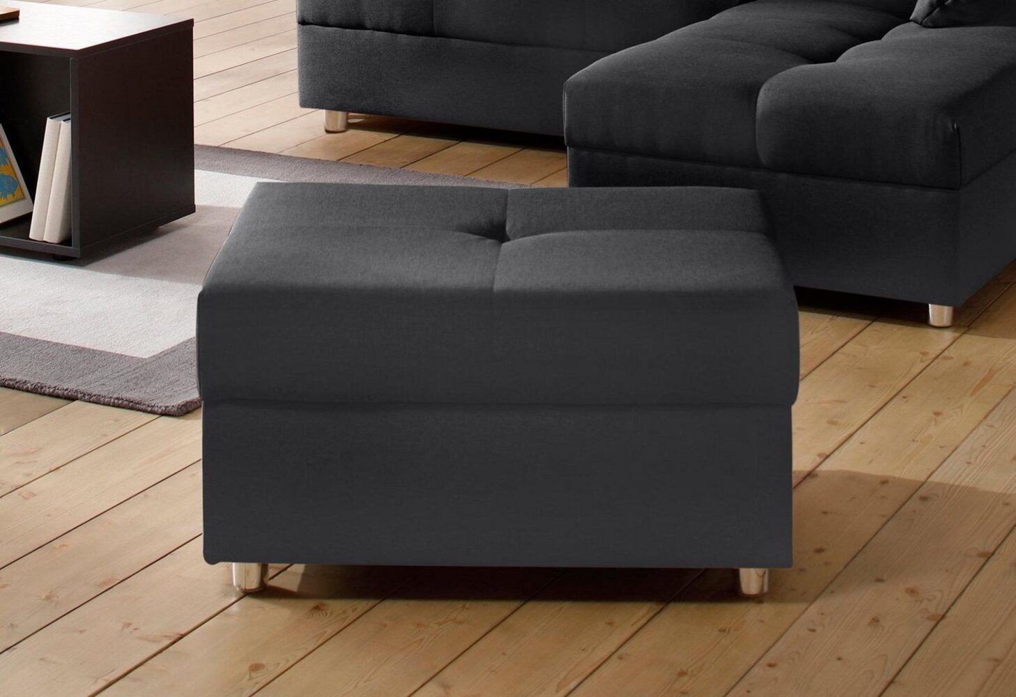 Home affaire Hocker Italia, mit Federkern Bild 1