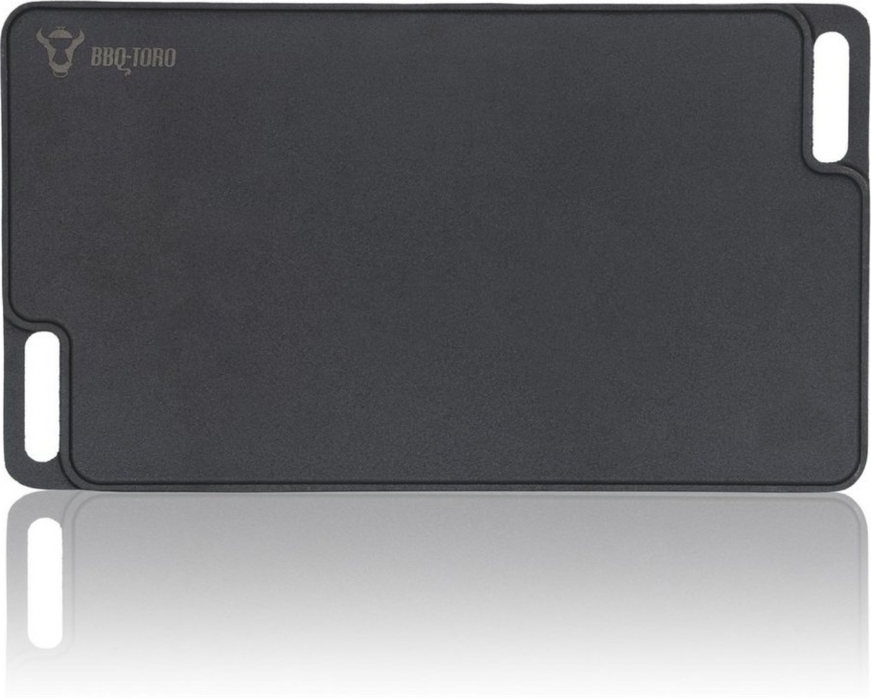 BBQ-Toro Grillplatte Gusseisen,mit Griffen, 45 x 25,5 cm, BBQ Plancha, pre-seasoned Bild 1