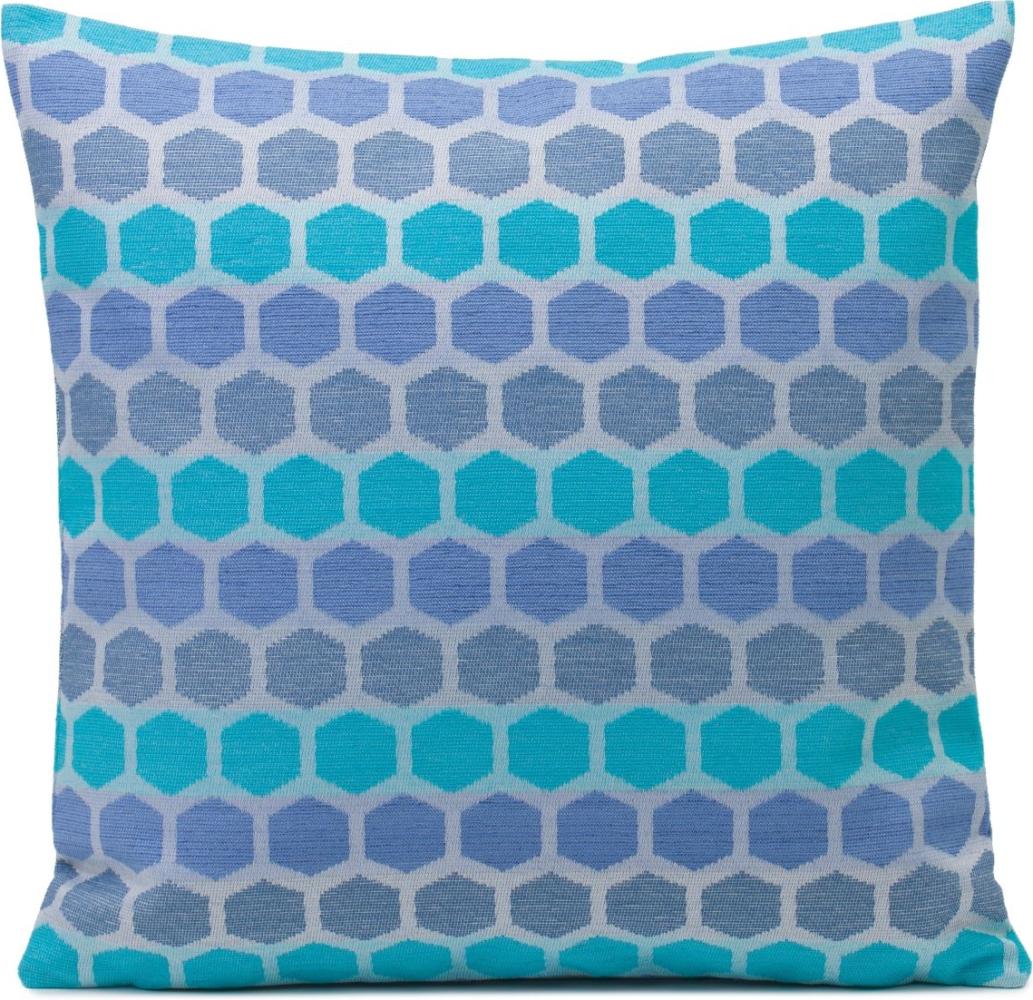 Ambiente Trendlife Hooper Kissenhülle 40x40cm Farbe aqua Bild 1