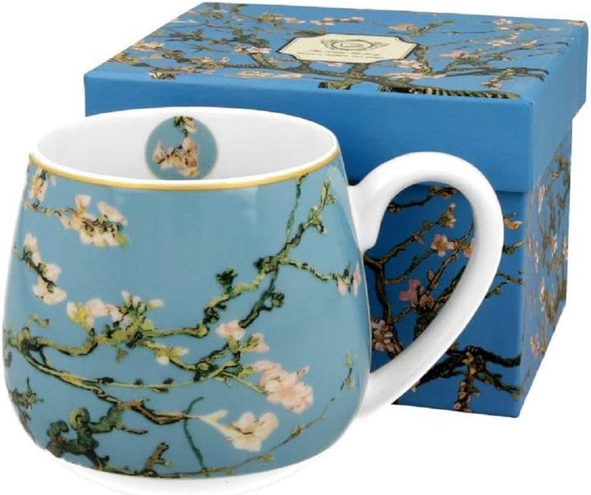 DUO ART GALLERY Fassbecher 430 ml ALMOND BLOSSOM New Bone China Porzellan Bild 1