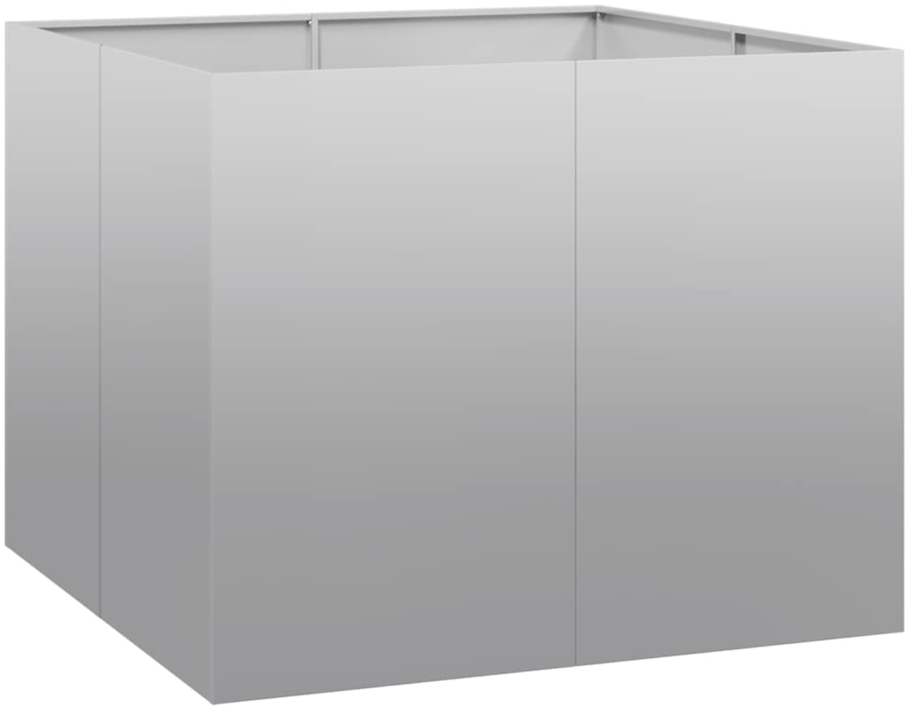 vidaXL Pflanzkübel 100x100x80 cm Verzinkter Stahl 860827 Bild 1