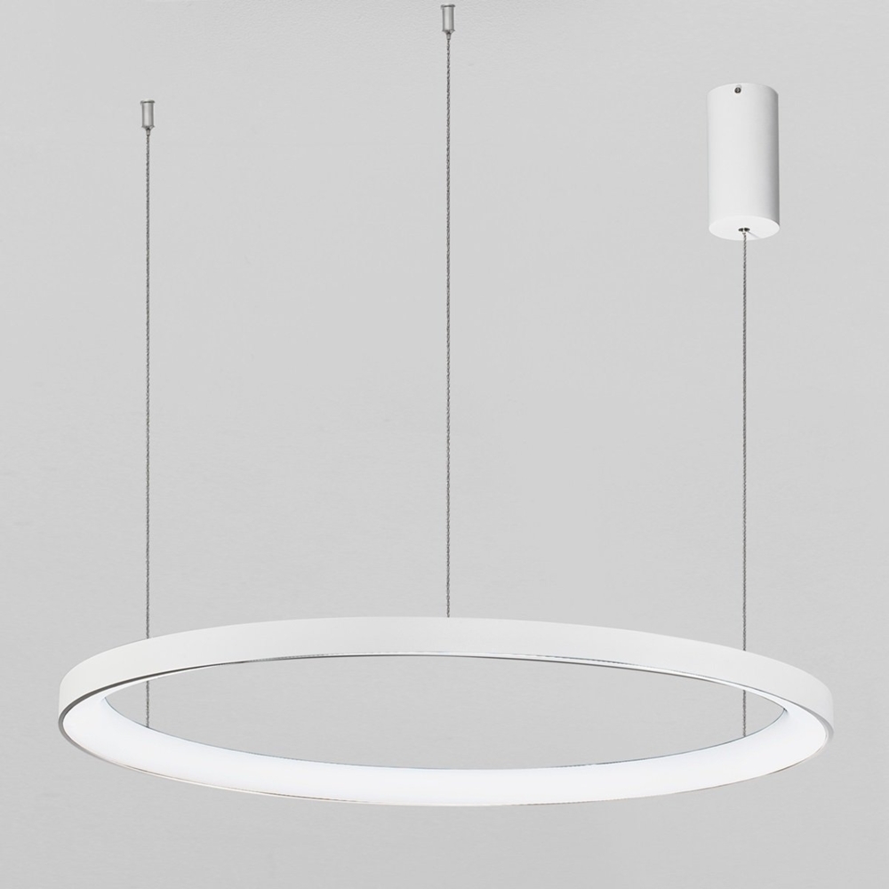 Nova Luce 9853685 PERTINO LED Pendelleuchte 78cm 3000K Weiss dimmbar Bild 1
