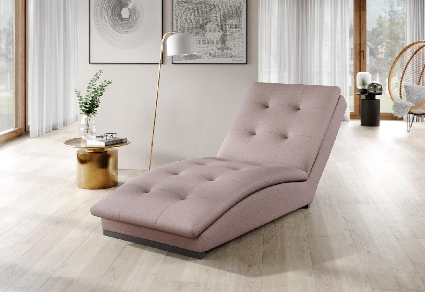 Wohnideebilder Doro Rosa Chaiselongue CH-DOR-101GO Bild 1