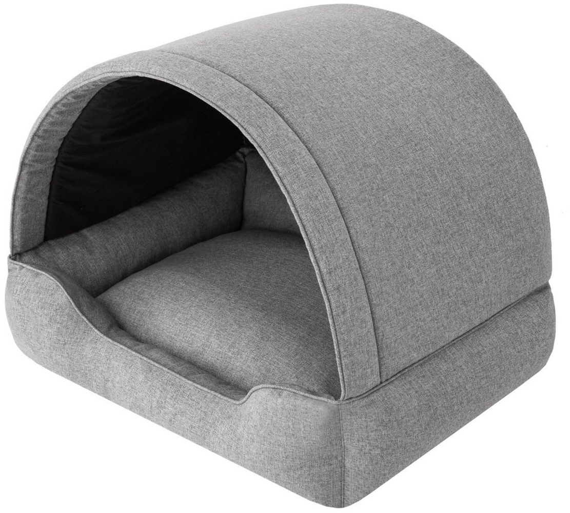 Bjird Hundehütte Tierhaus für Hunde und Katzen, kratzfeste Hundehöhle und Hundebett in einem, made in EU Bild 1