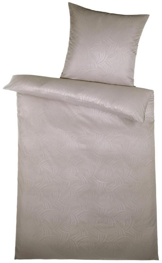 Carpe Sonno Bettwäsche 135x200 Mikrofaser Bettwäsche Set Soft Sommer Reißverschluss Bettwaren, Polyester, 2 teilig, Ganzjahres Bettwäsche Pflegeleicht Bettwaren Taupe Artdeco Bild 1