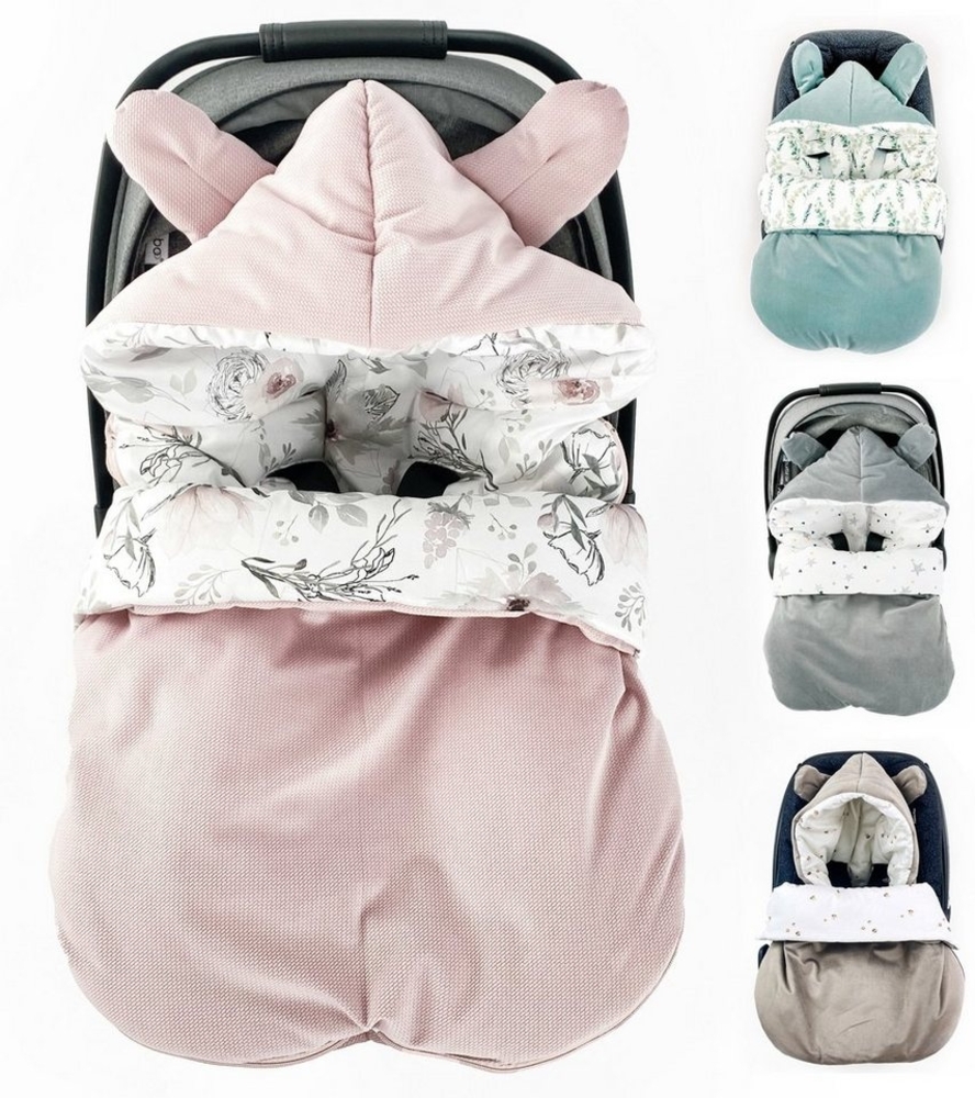 BABEES Fußsack Baby Fußsack Babyschale Babyfußsack Einschlagdecke Bild 1