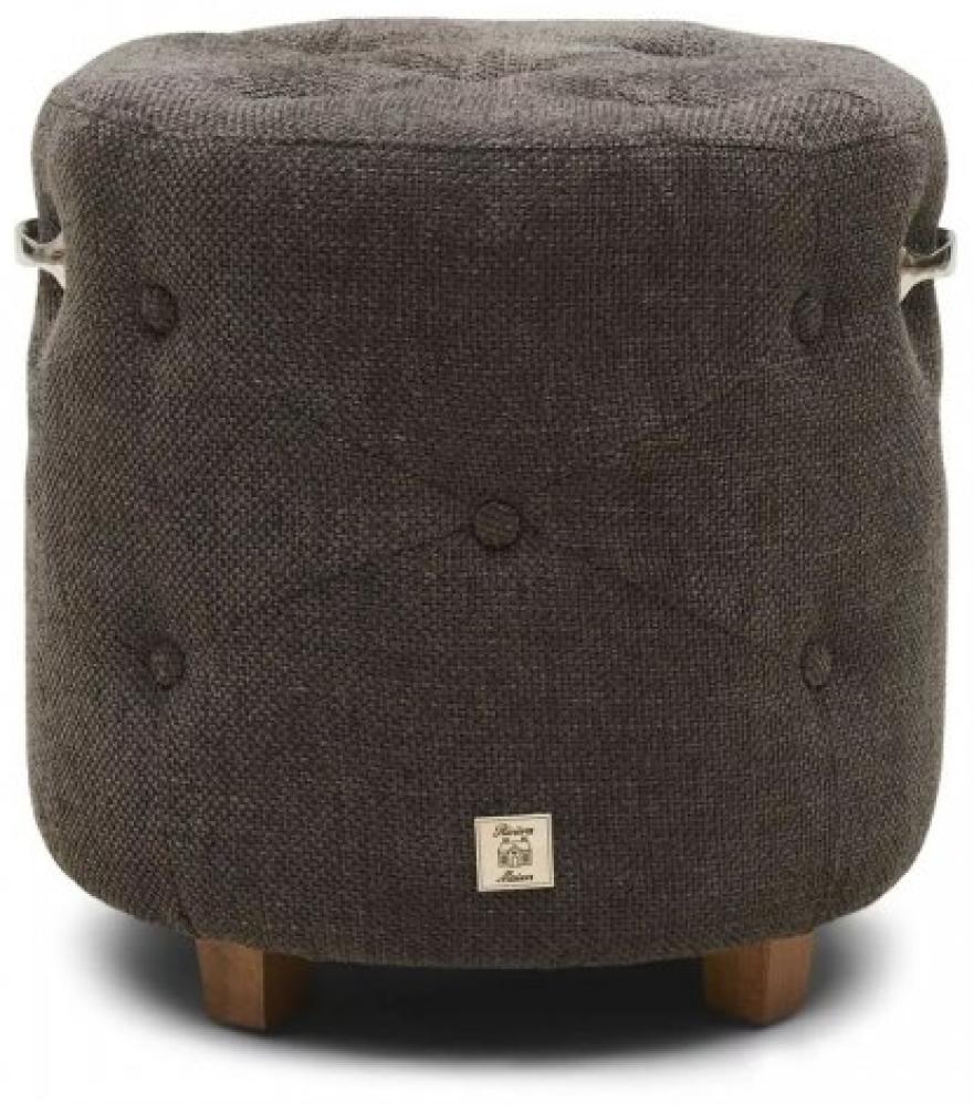 Riviera Maison Hocker Bowery Celtic Weave Mud Brown 9737003 Bild 1