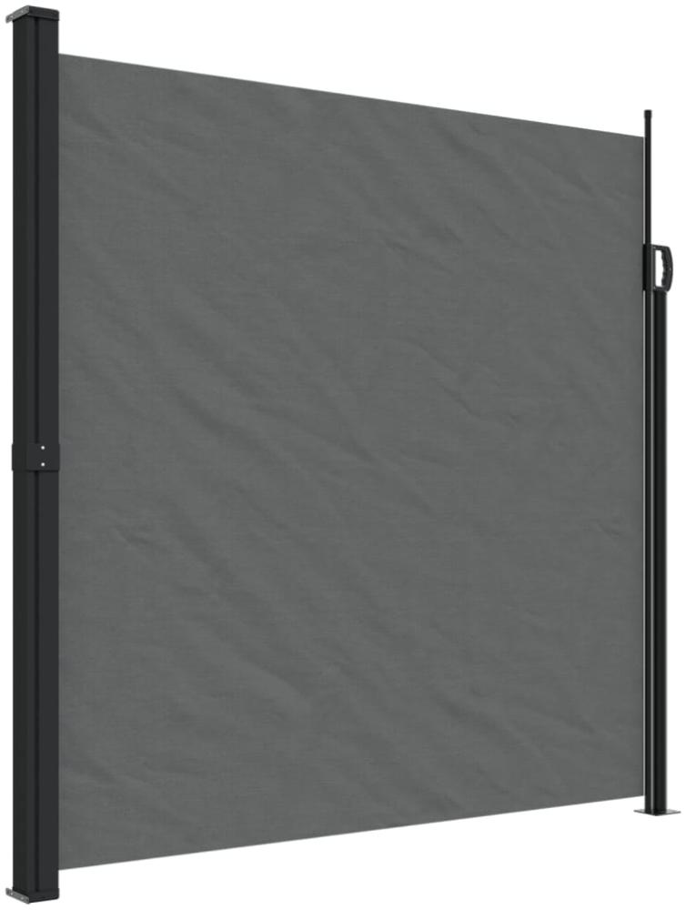 vidaXL Seitenmarkise Ausziehbar Anthrazit 200x500 cm 4004473 Bild 1