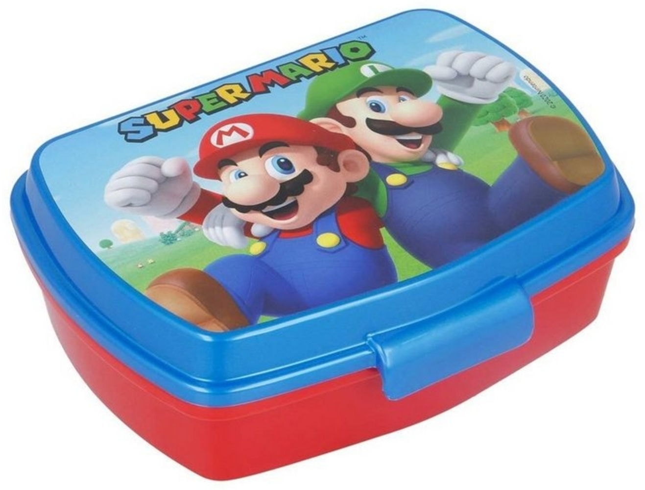 Stor Lunchbox Super Mario Lunchbox Mario Luigi, Kunststoff, (1-tlg) Bild 1