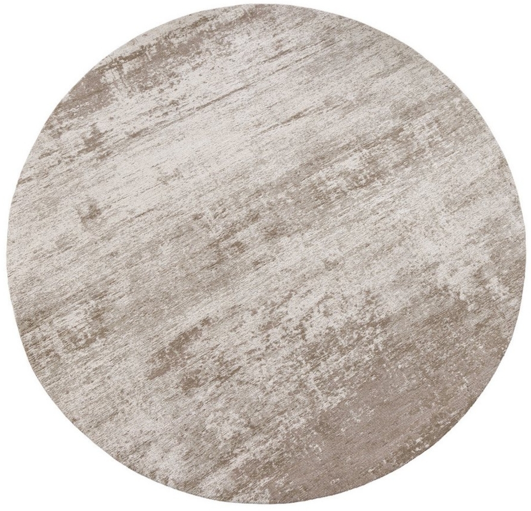 riess-ambiente Teppich MODERN ART 150cm beige grau, rund, Höhe: 10 mm, Vintage · Schlafzimmer · Wohnzimmer · Flur Bild 1