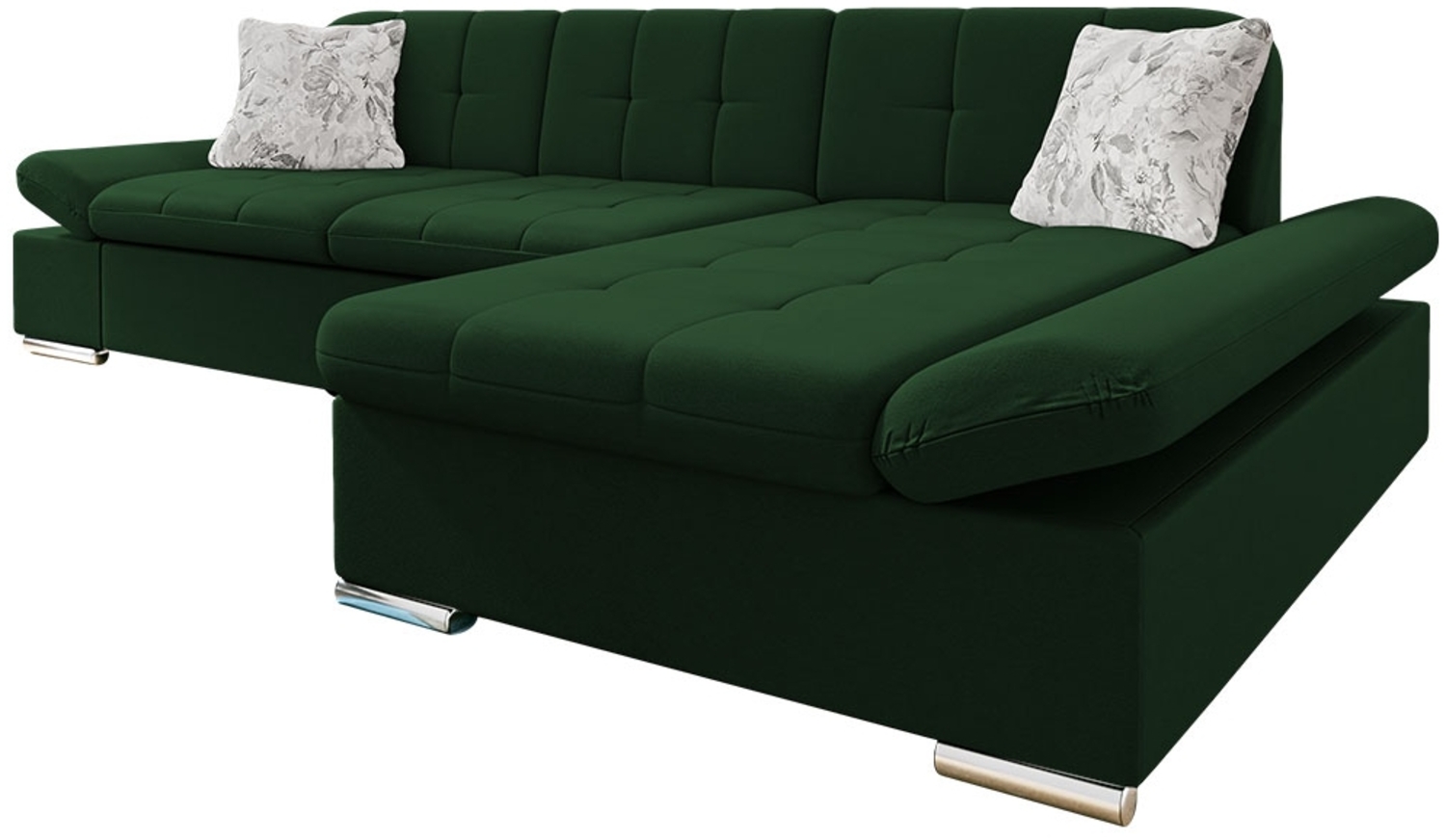 Ecksofa Montana Premium (Venus Velvet 2941 + Venus Velvet 2941 + Lea 533, Seite: Rechts) Bild 1