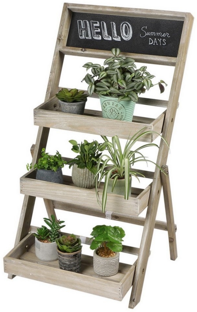 Sunnydays Blumenständer Pflanztreppe Blumentreppe Blumenregal Kräuterregal Kräuterständer Bild 1