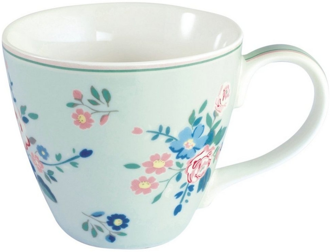 Greengate Tasse mit Henkel Inge-Marie Mint (300ml) STWMUGINM3406 Bild 1