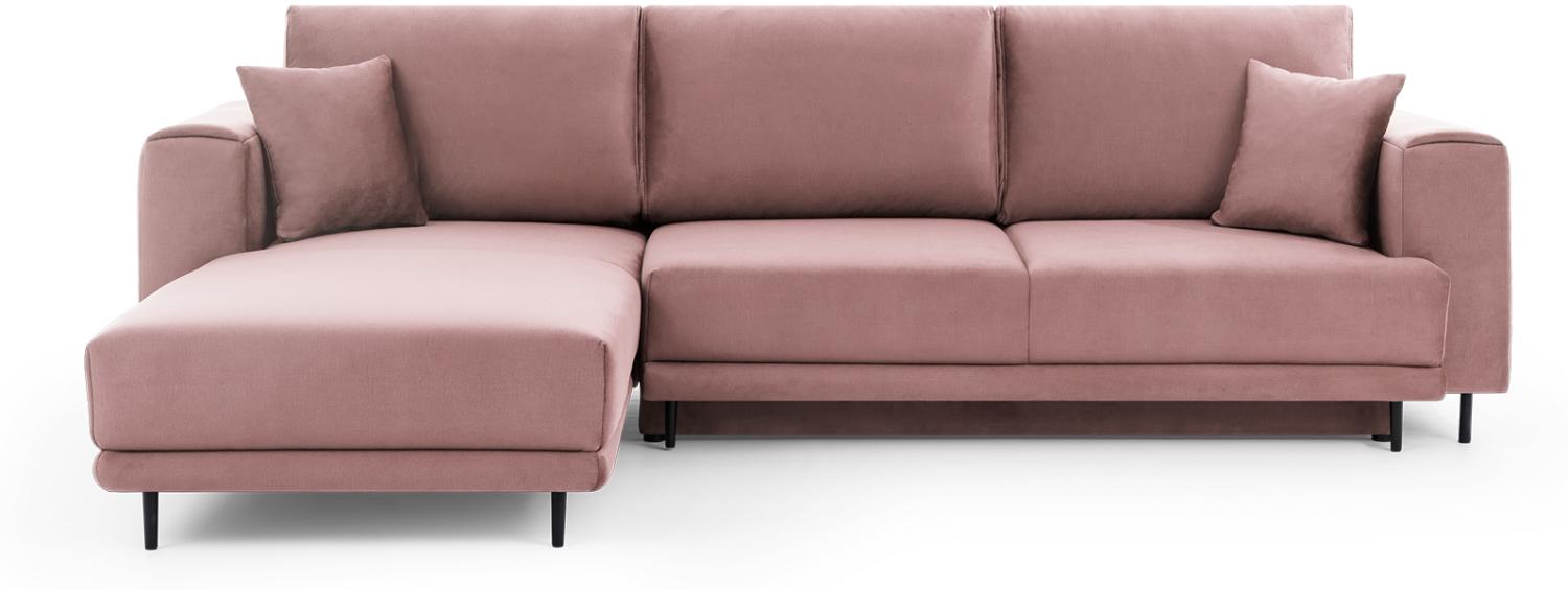 ELTAP 'Dalia' Ecksofa, Rosa, 95 x 190 x 289 cm, Links Bild 1