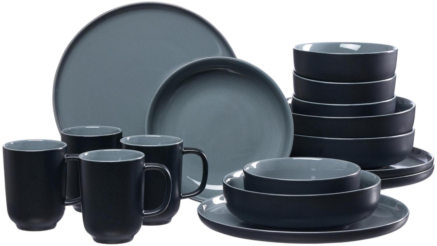 Ritzenhoff & Breker JASPER Kombiservice schwarz 16-teilig Bild 1