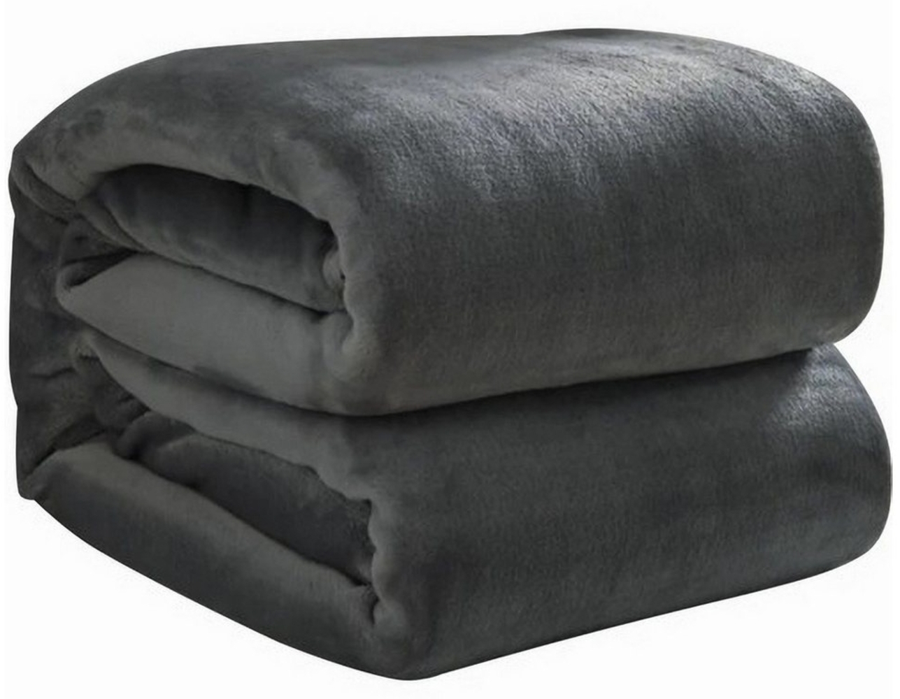 NYVI Tagesdecke Kuscheldecke NYVISoft 160x200 cm Grau Tagesdecke Weich & Warm, Softe & Flauschige Decke für Sofa, Couch und Bett Sofadecke Couchdecke Bild 1