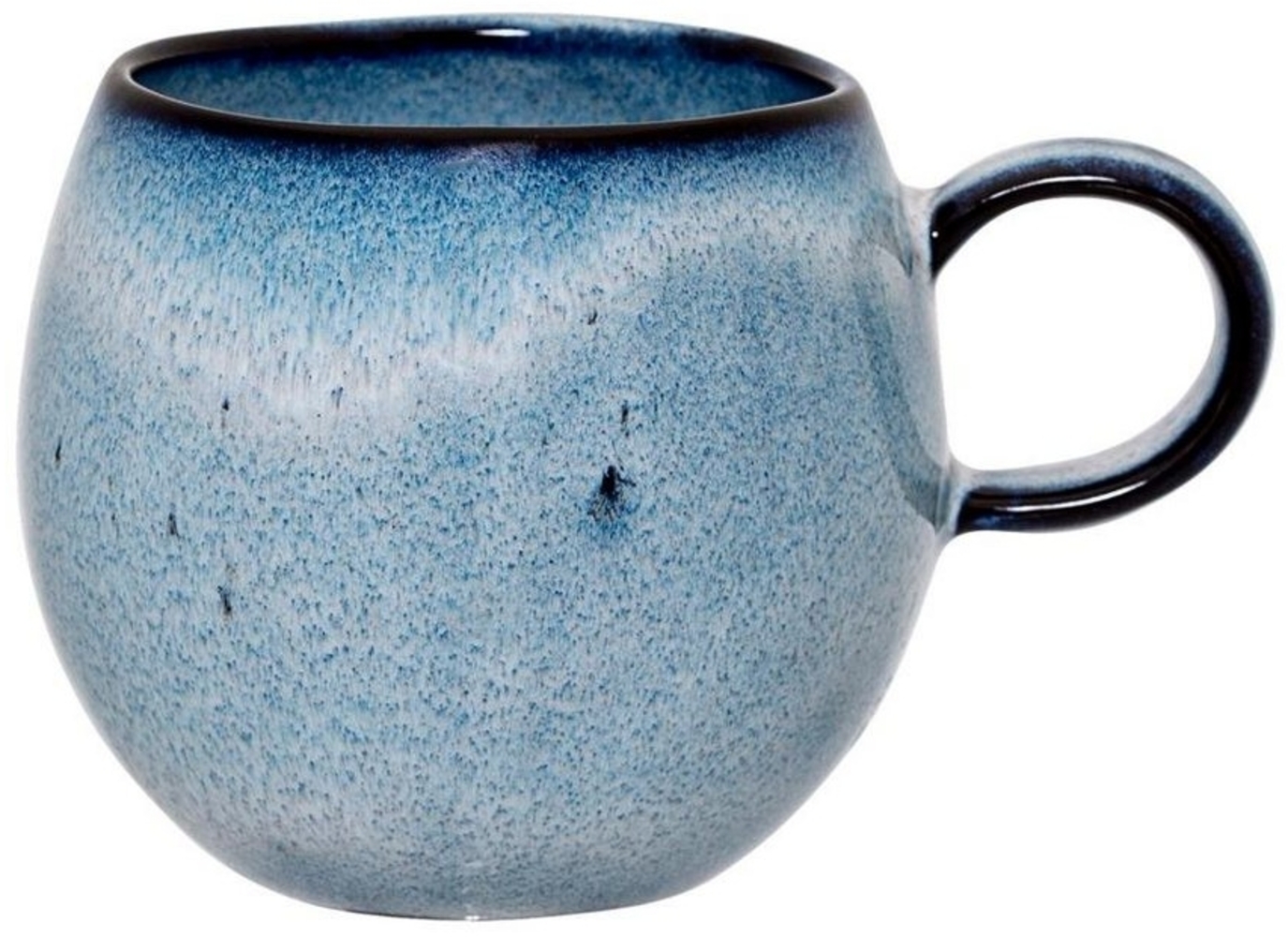 Bloomingville Tasse Sandrine, blau 275ml Keramik Kaffeetasse Teetasse dänisches Design Bild 1