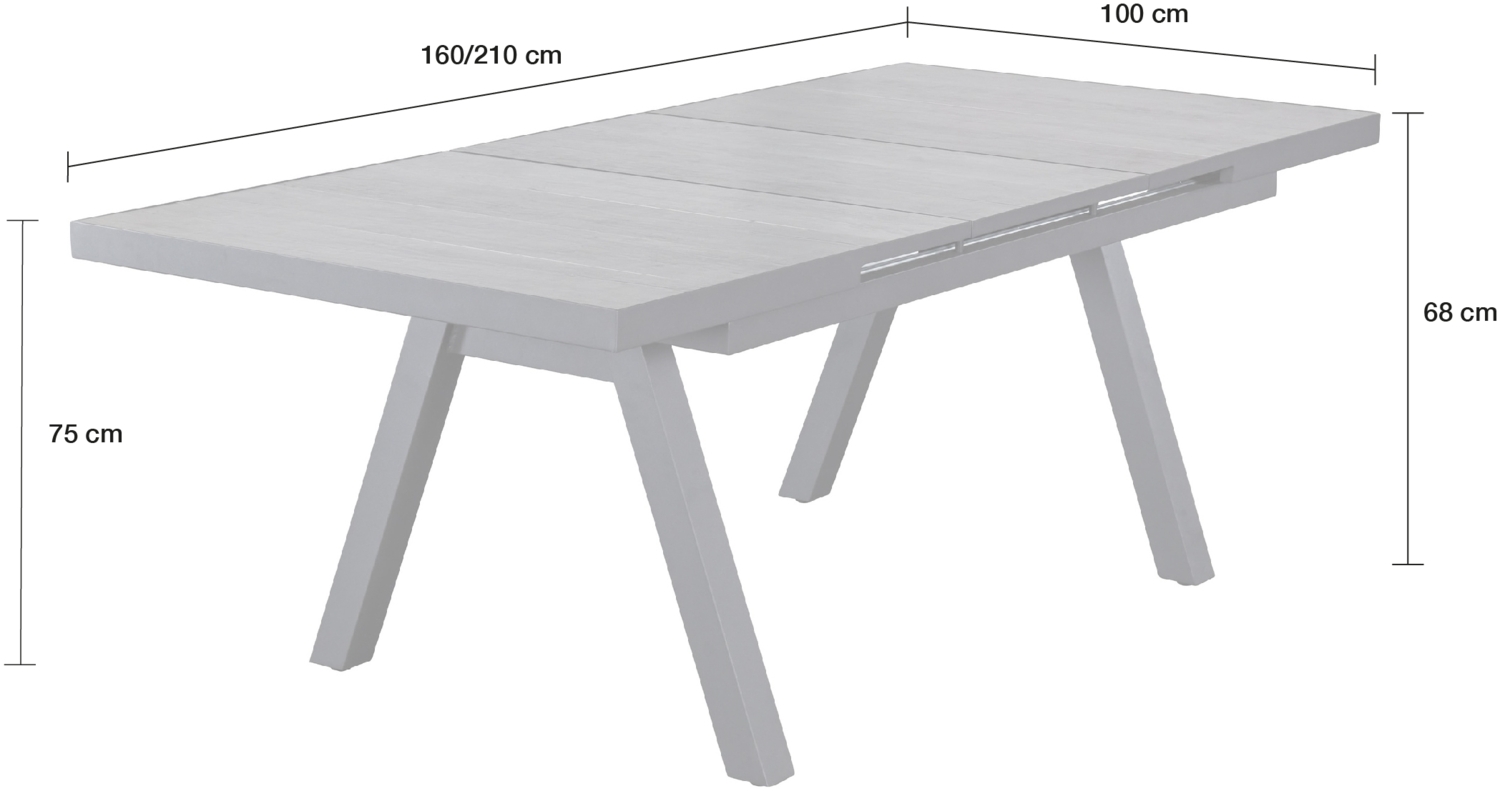 LC Garden »Keramo« Dining Ausziehtisch Bild 1