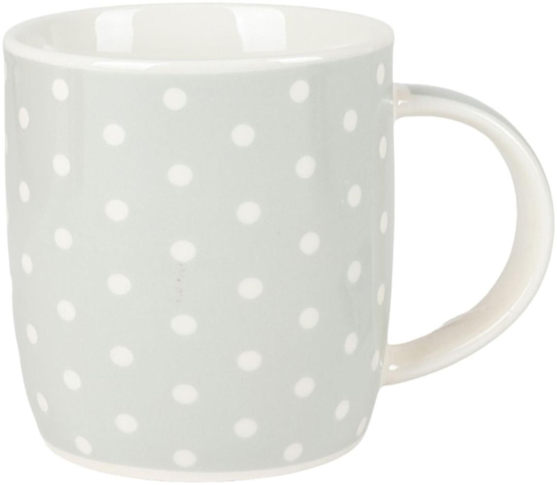 Kaffeetassen gepunktet aus Porzellan 300ml Kaffeebecher Kaffeetasse Teetasse Bild 1