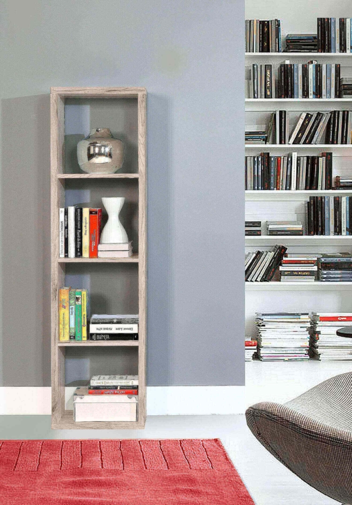 Regal Bücherregal Standregal Wohnzimmer sandeiche 38cm Bild 1