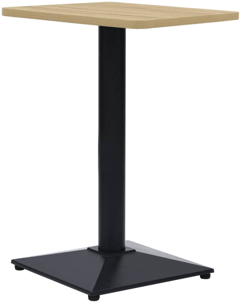 vidaXL Bistrotisch-Gestell Schwarz 41x41x72 cm Gusseisen 325437 Bild 1