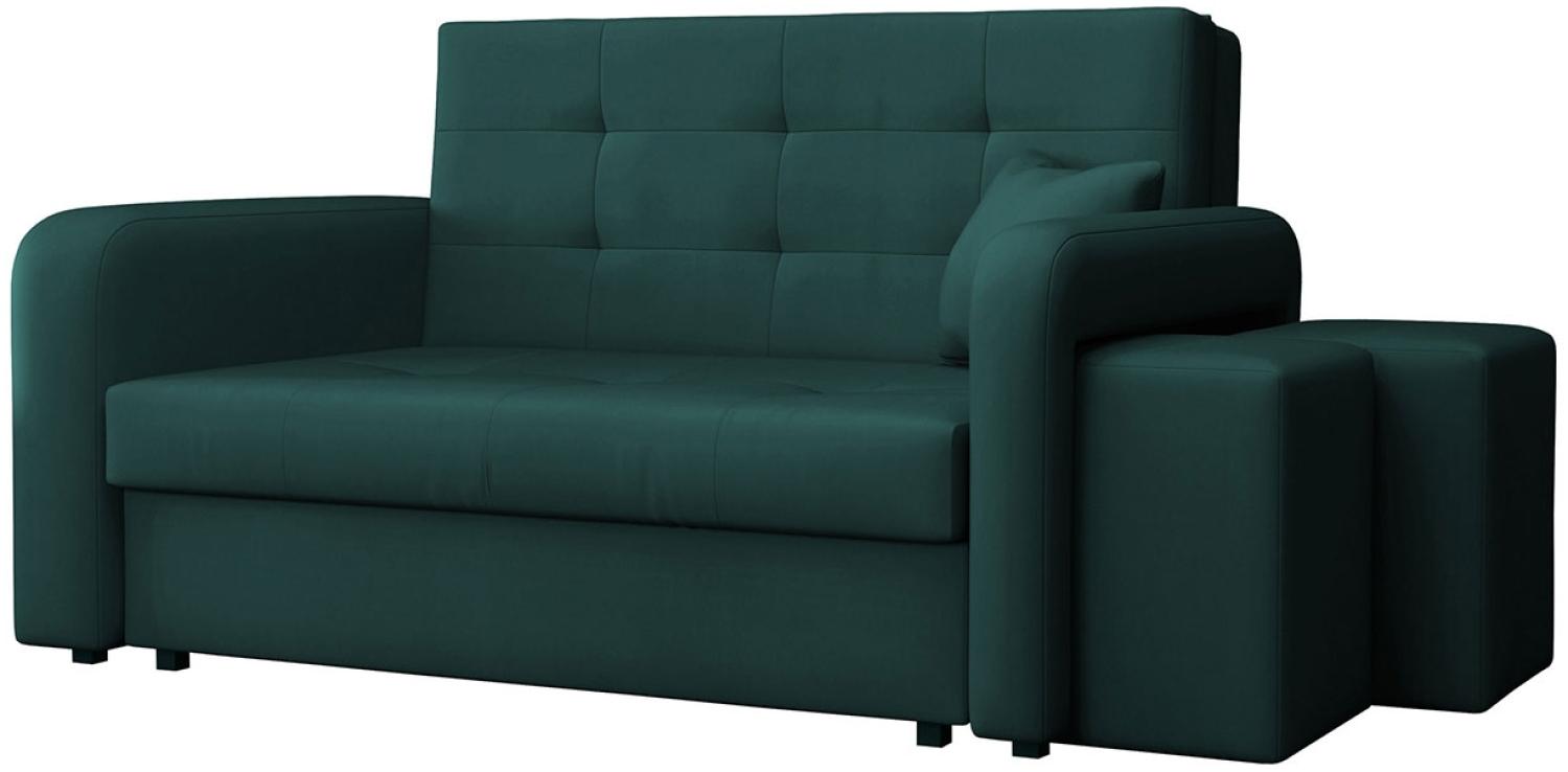 Schlafsofa Viva Home II, Nische für Hocker auf der rechten Seite, Farbe: Manila 37 Bild 1