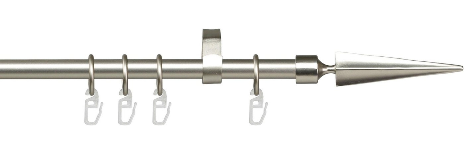 Liedeco Gardinenstange Herkules 16 mm, Ø 16 mm, 1-läufig, Fixmaß, verschraubt Bild 1